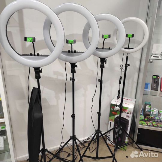 Кольцевая лампа RL-18 RGB