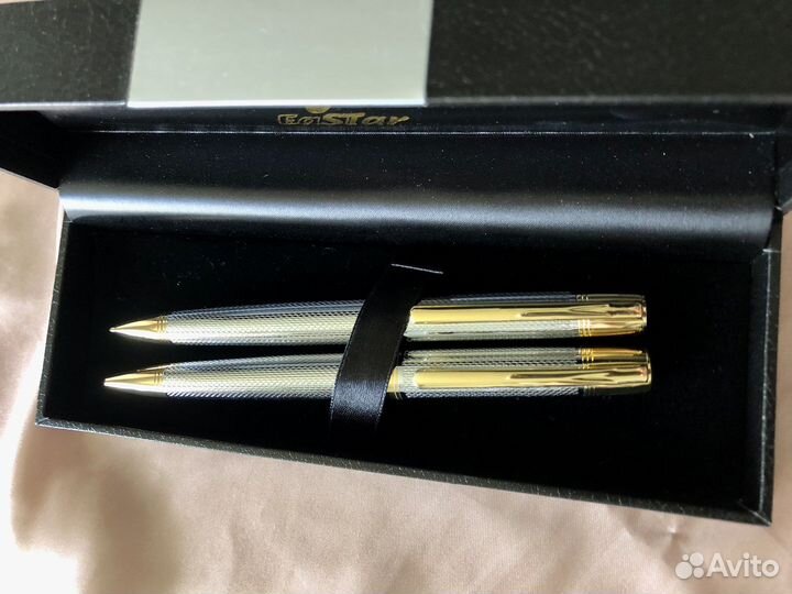 Набор Ручка шариковая автоматическая + карандаш