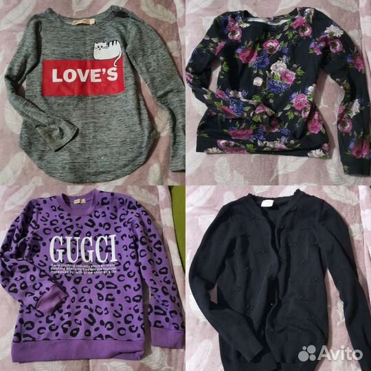 Детские вещи пакетом для девочки 140-146 размера