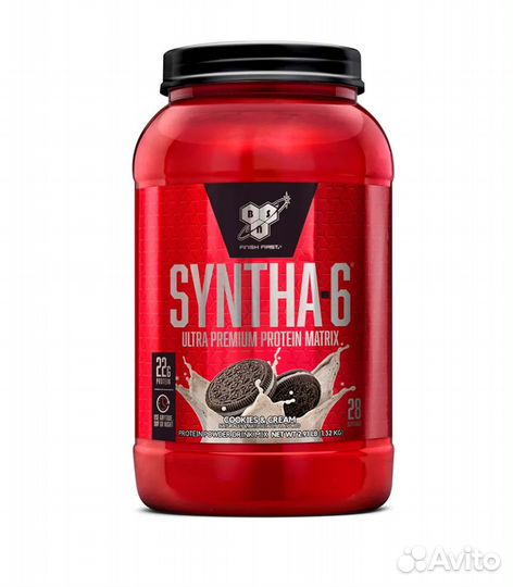 Многокомпонентный протеин BSN Syntha-6, 1320 г, пе