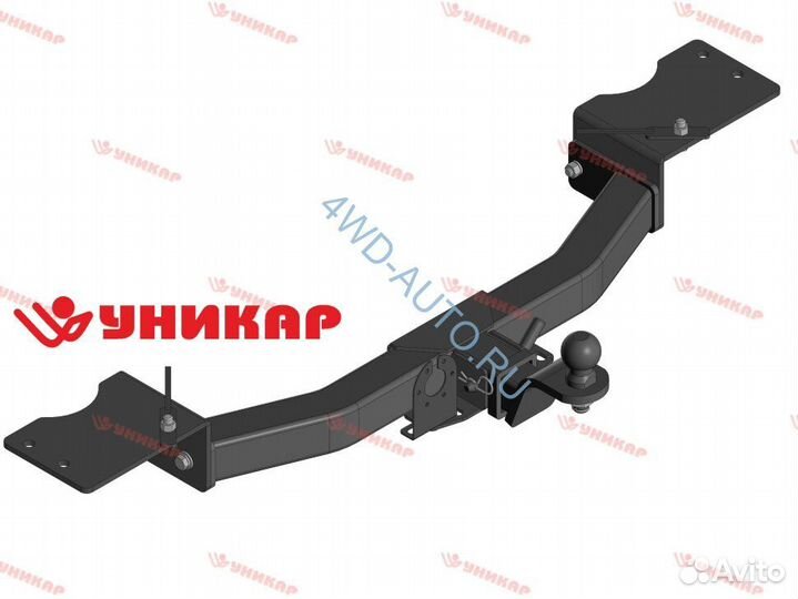 Фаркоп Toyota Land Cruiser 100 Быстросъемный шар