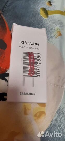 Новый Кабель usb type c samsung Оригинал