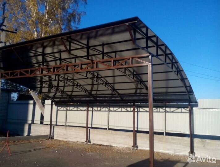 Навес для авто 4х4.5