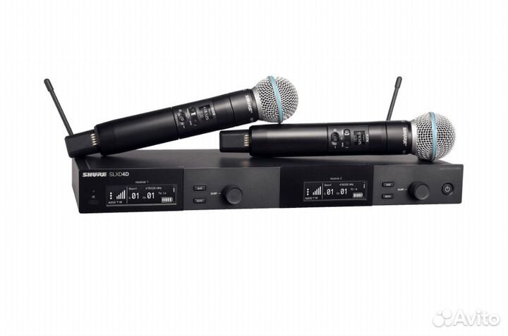 Shure slxd24DE/B58 H56 Цифр. радиосистема двойная