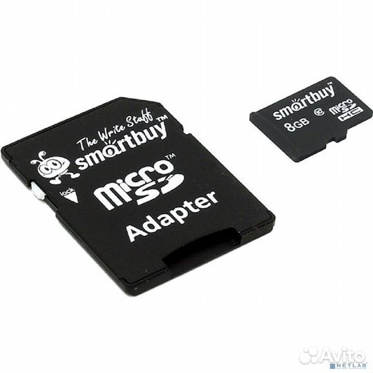 Micro SecureDigital 8Gb SMART buy SB8gbsdcl10-01 M