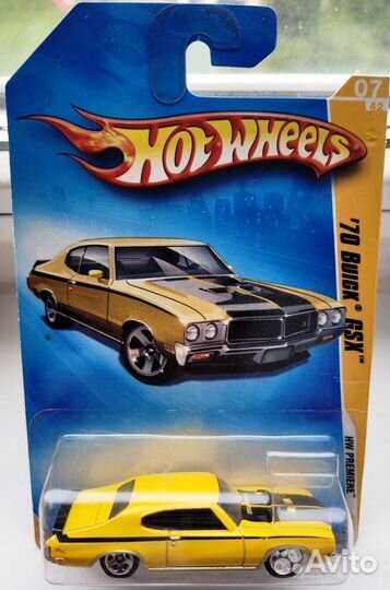 Hot Wheels '70 Buick GSX Коллекция