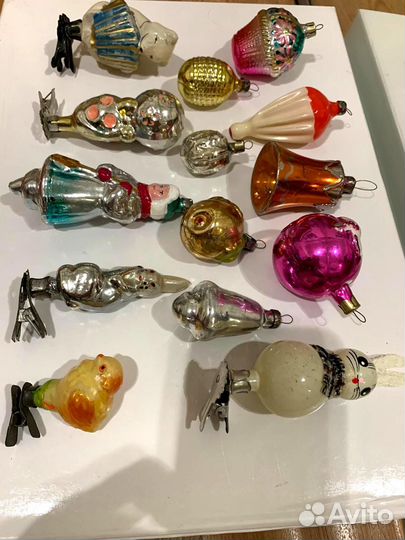 Редкие елочные игрушки СССР