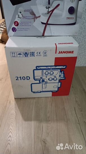 Оверлок Janome 210d