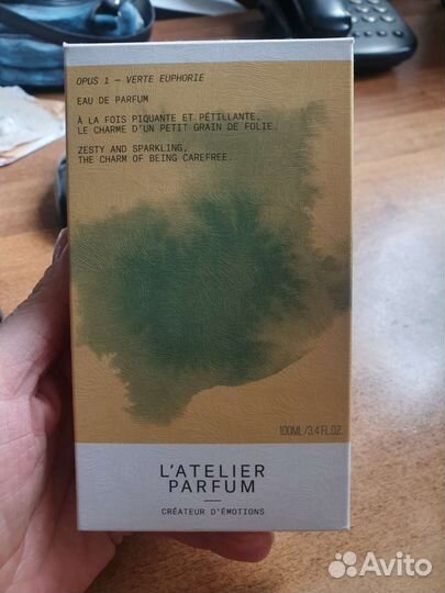 Оригинальный парфюм из личной коллекции