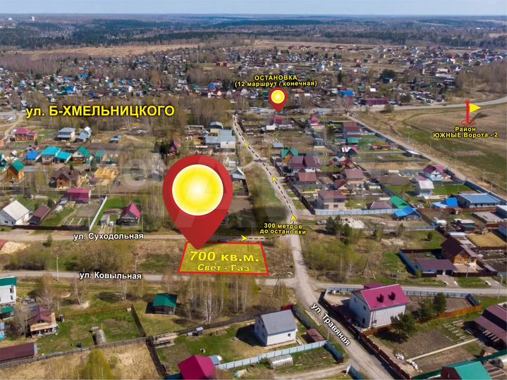 Участок 7 сот. (ИЖС)