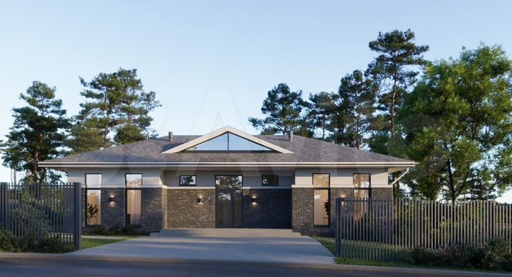 Коттедж 120 м² на участке 10 сот.