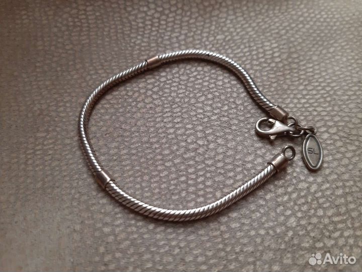 Серебряный браслет (новый)