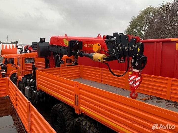 КамАЗ 43118 с КМУ, 2023