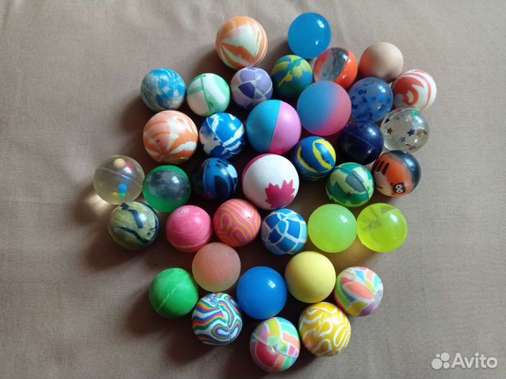 Мячики попрыгунчики