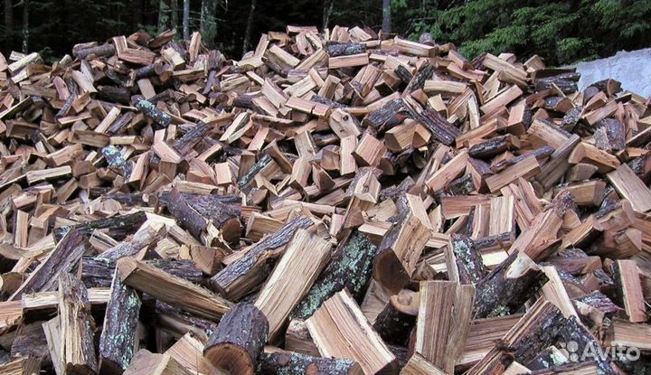 Дрова подсушенные