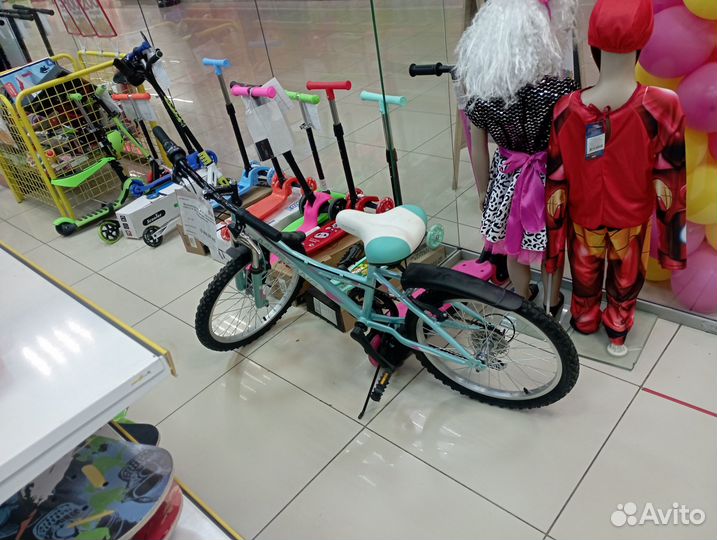 Велосипед детски r20 много скоростной