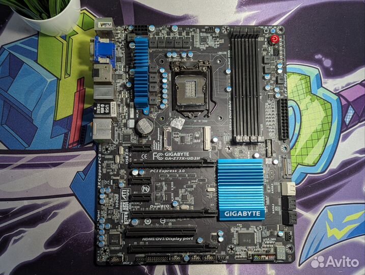Материнская плата Gigabyte Z77X-UD3H s1155