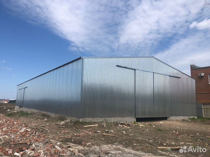 Строительство ангаров навесов