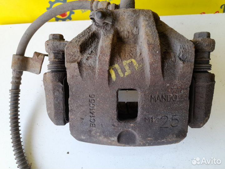 Суппорт передний правый Hyundai Elantra седан G4ED