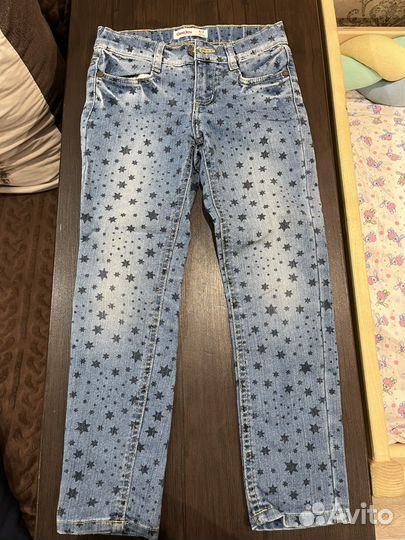 Джинсы для девочки 122