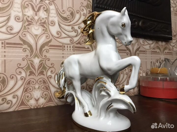 Статуэтка Конь СССР Лошадь лфз