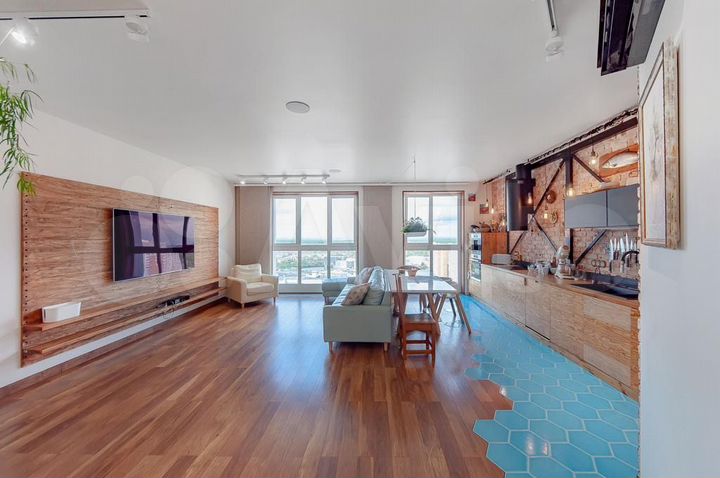 3-к. квартира, 108 м², 22/28 эт.