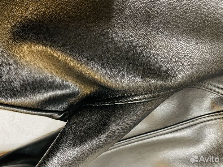 Рубашка Zara для девочки из экокожи