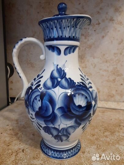 Кувшин гжель