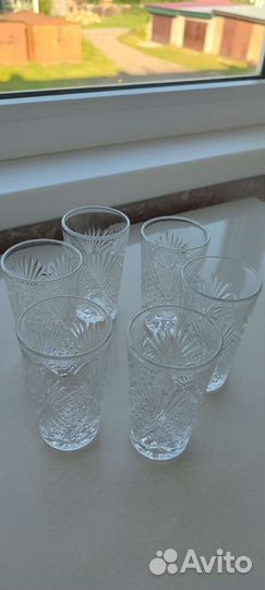 Хрустальные стопки