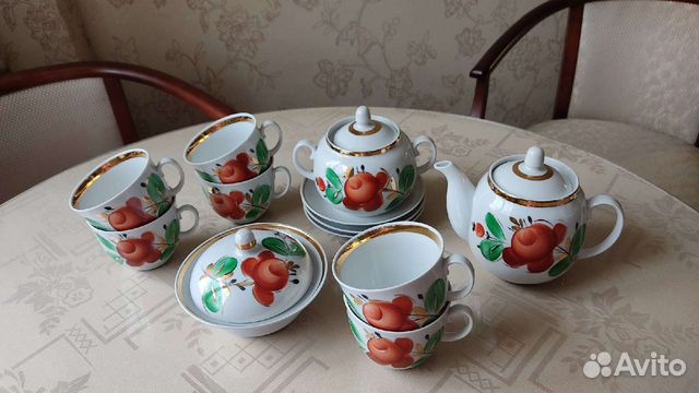 Сервиз чайный Барановка 80-е годы Барановский фарф