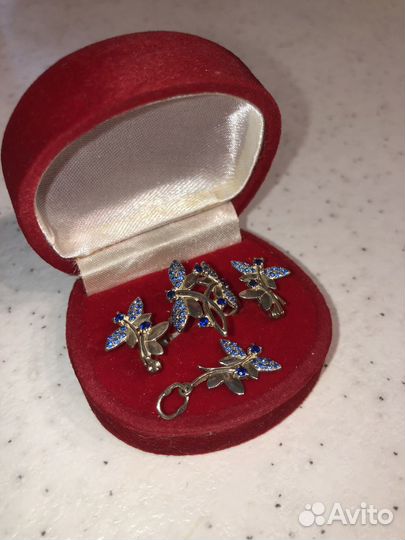 Серебрянный комплект