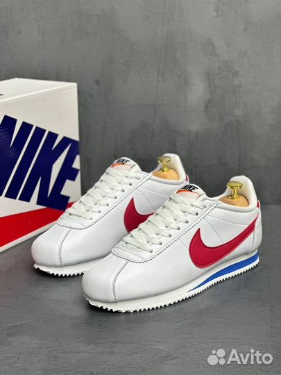 Кроссовки Nike Cortez красные 3