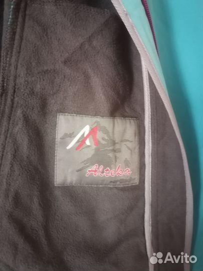 Куртка для бега водонепроницаемая, флисовая кофта