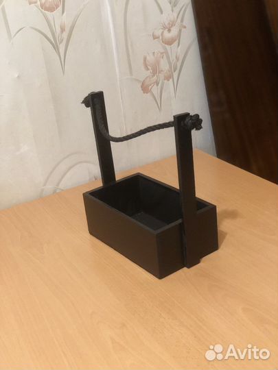 Корзина деревянная