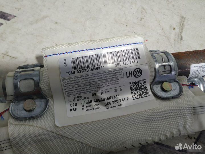 Подушка безопасности боковая Volkswagen Golf 6 Gti