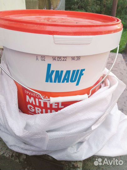 Грунтовка для стен миттель грунт