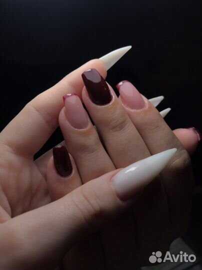 Наращивание,коррекция ногтей