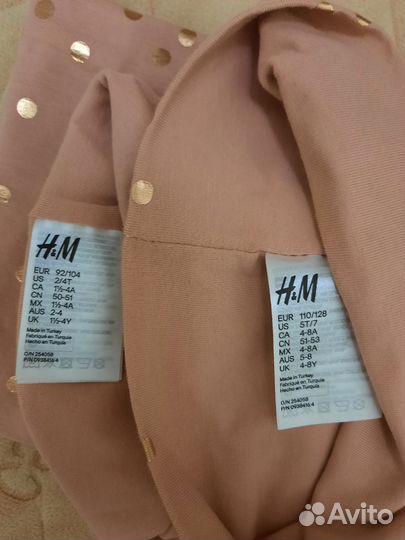 Шапочка на девочку hm