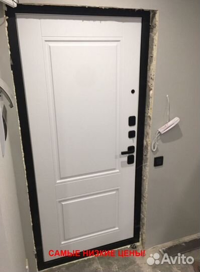 Тёплая дверь входная железная с бесплатной доставк