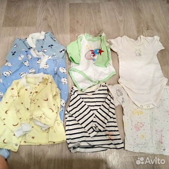 Вещи пакетом на мальчика с рождения