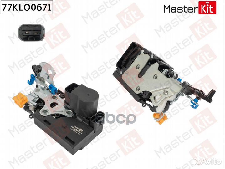 Замок двери chevrolet lacetti (J200) 2003