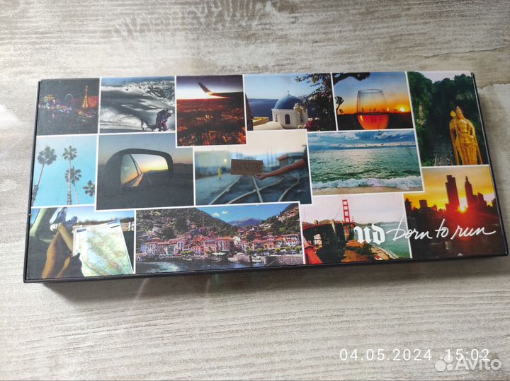 Палетка теней Urban Decay Born to run