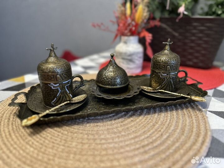 Набор для кофе (турецкие армуды) на подарок