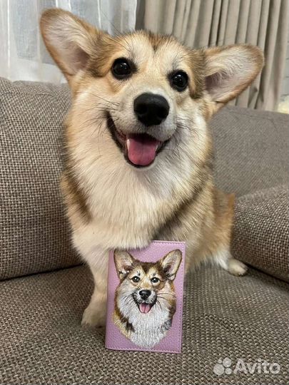 Ручная роспись кожаных обложек