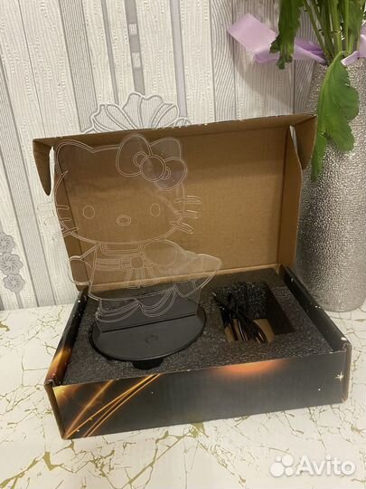 Новый ночник hello kitty