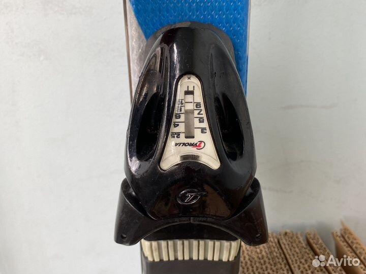 Горные лыжи head с креплениями, палки, шлем, чехол