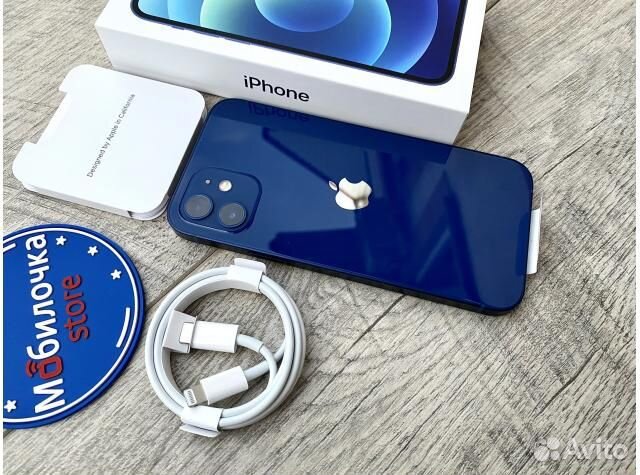 Apple iPhone 12 128 Синий - Новый