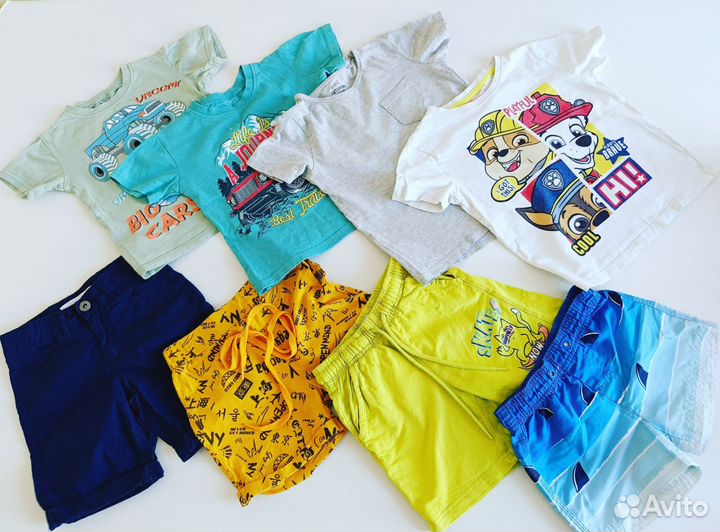 Вещи пакетом для мальчика 98 104