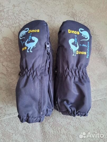 Варежки краги на 2 года