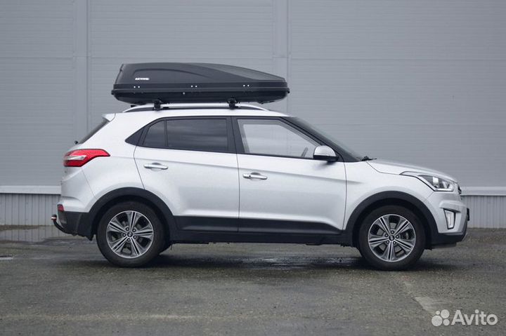 Автобокс на крышу Active M 450 Черный